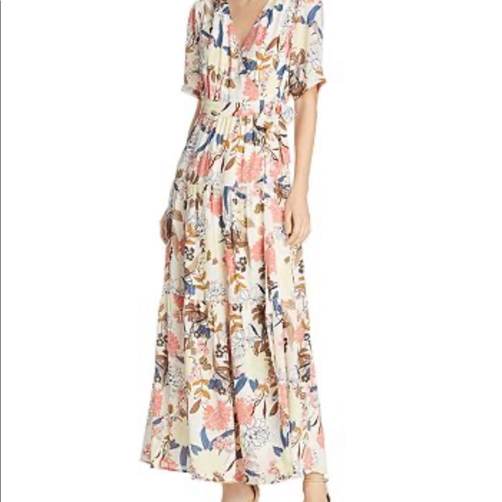 Long floral Beltane dress